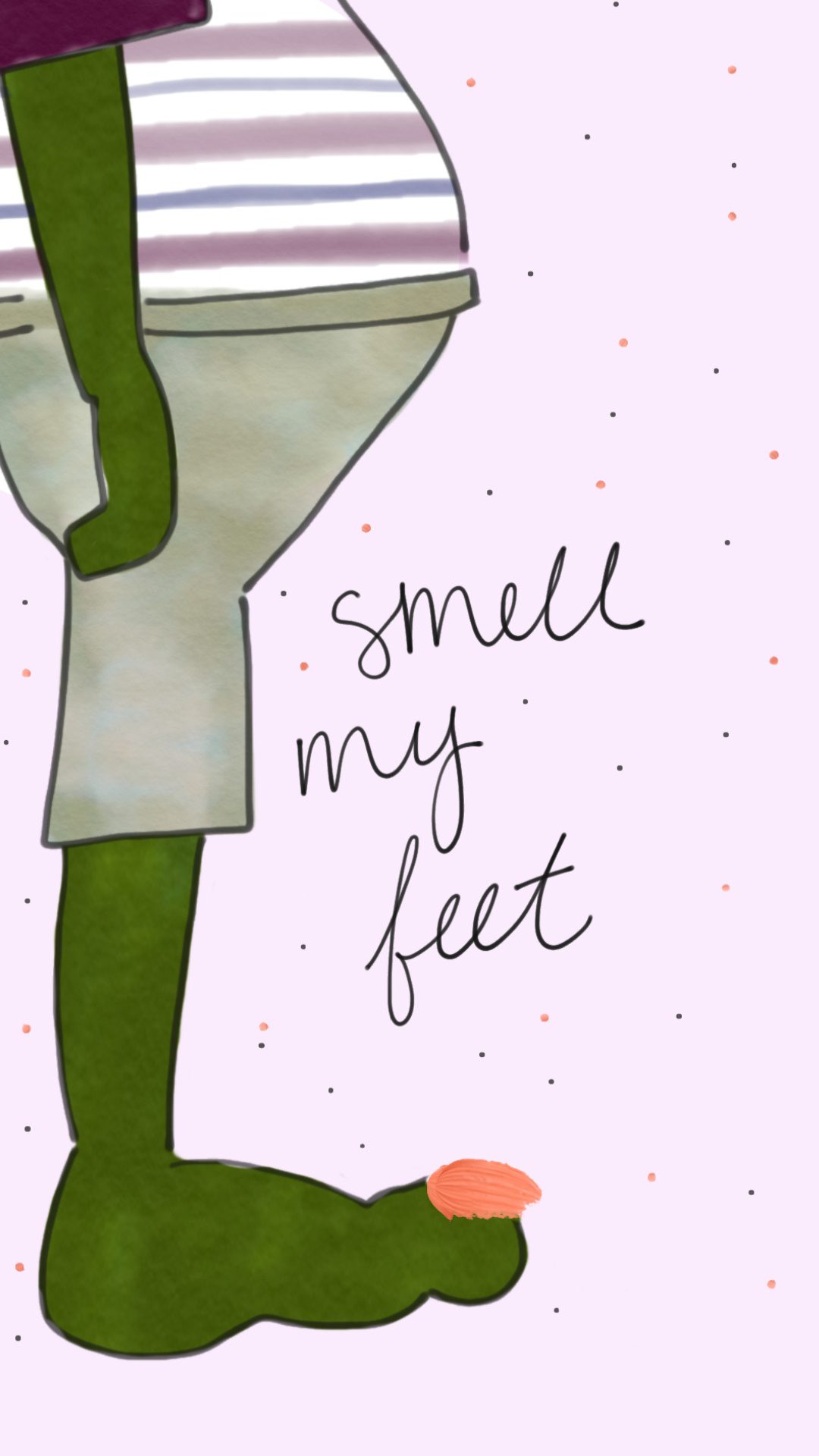 smell my feet
